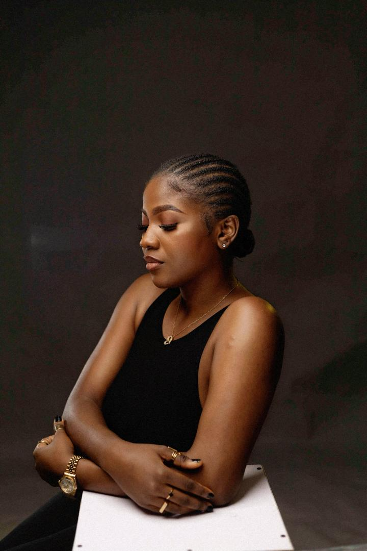 Goodness James Egbe in an editorial portrait